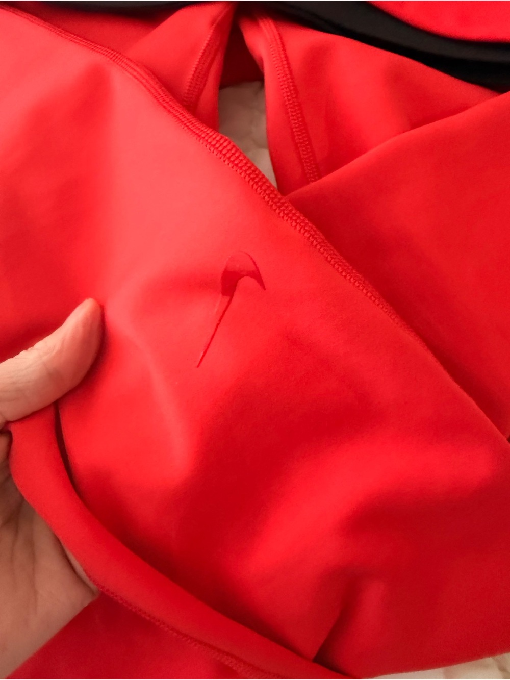 Nike Red Athletic Shorts & Sports Bra Set - Picture 8 of 11